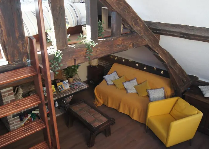 Le Perchoir De St-antoine - Centre Historique D'honfleur Avec Vue Sur Le Port, Jeux, Prime, Vinyles Apartamento *