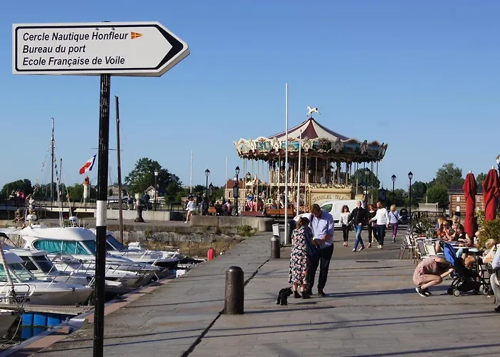 Le Perchoir De St-antoine - Centre Historique D'honfleur Avec Vue Sur Le Port, Jeux, Prime, Vinyles * הונפלר