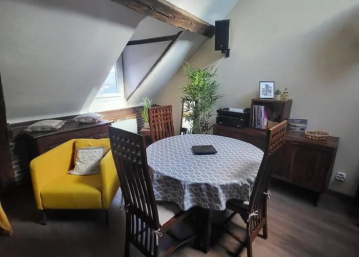 Apartamento Le Perchoir De St-antoine - Centre Historique D'honfleur Avec Vue Sur Le Port, Jeux, Prime, Vinyles *