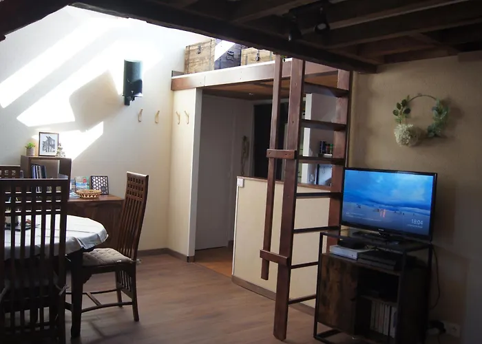 Le Perchoir De St-antoine - Centre Historique D'honfleur Avec Vue Sur Le Port, Jeux, Prime, Vinyles Apartamento Honfleur